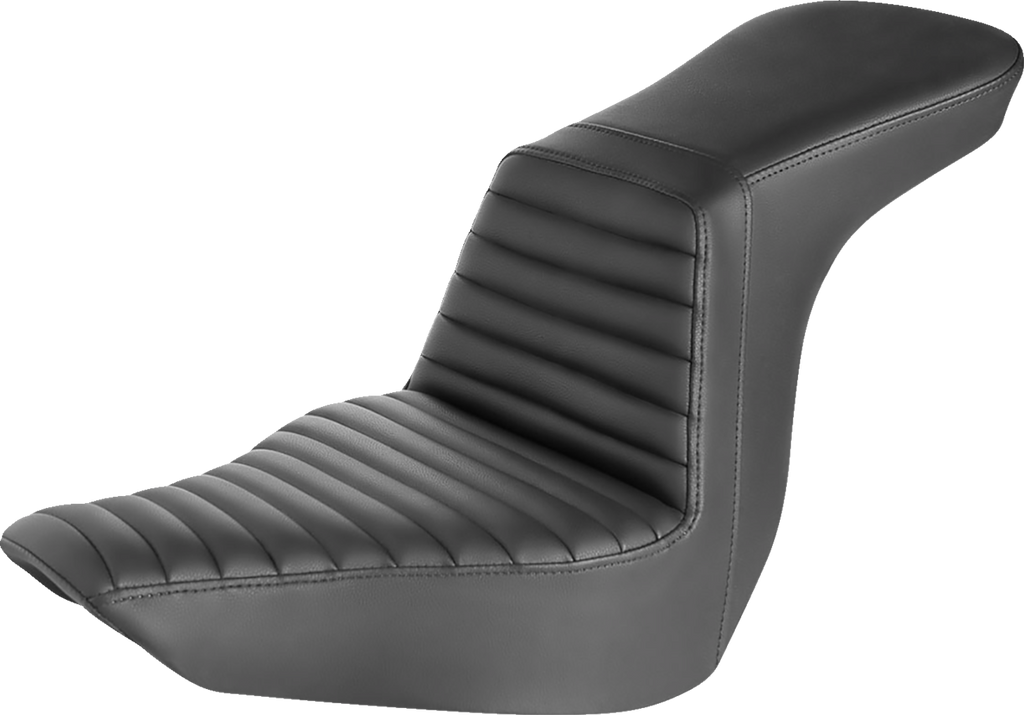 SADDLEMEN Step-Up Seat - Front Tuck-n-Roll - Black 818-29-191 — image 1