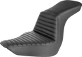 SADDLEMEN Step-Up Seat - Front Tuck-n-Roll - Black 818-29-191 — image 1