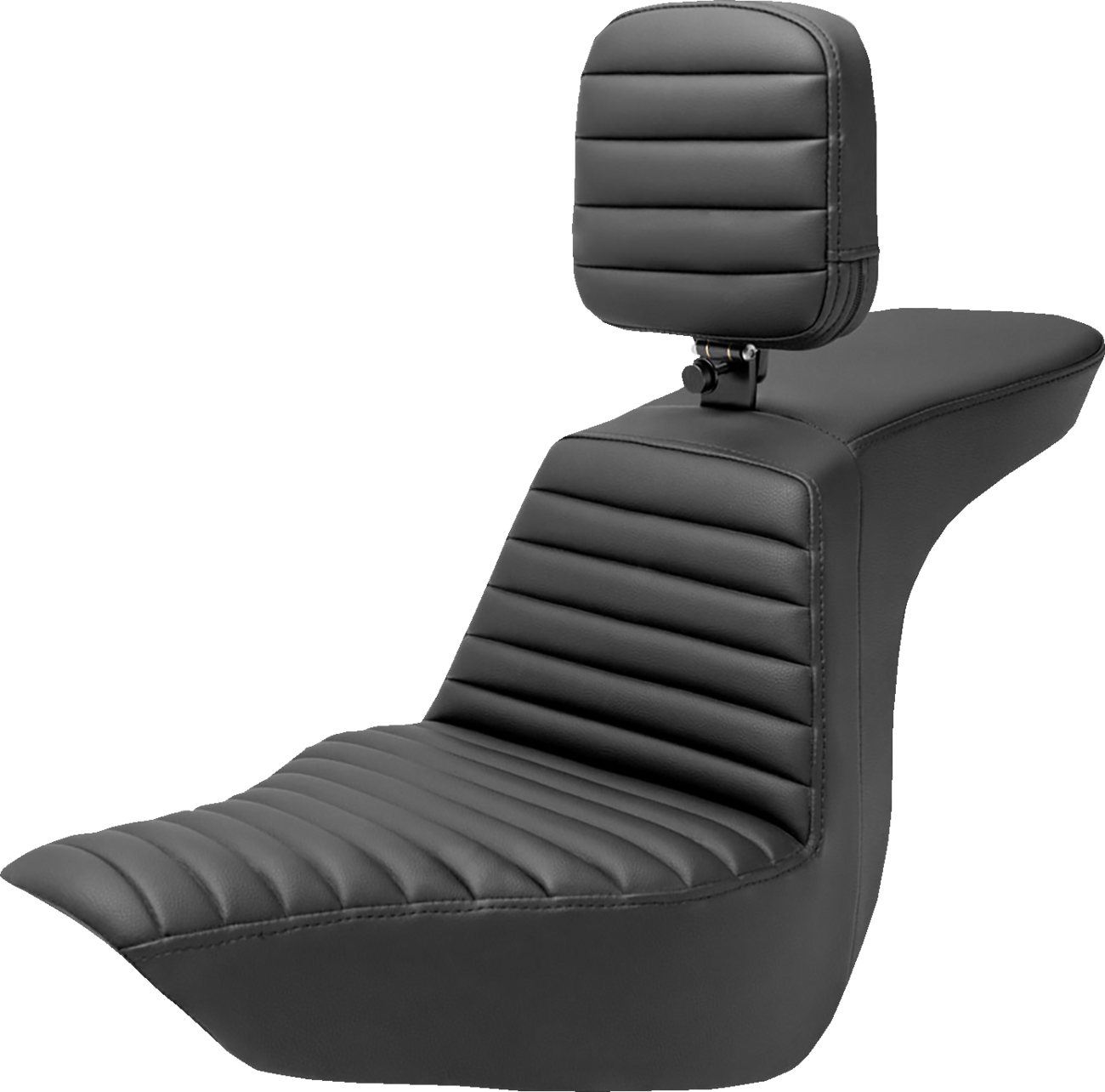 SADDLEMEN Tour Step-Up Seat - Rider Backrest - Tuck-n-Roll - FLSB/FXLR '18-'24 818-29-191BR — image 1