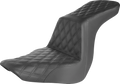 SADDLEMEN Step-Up Seat - Full Lattice Stitch - Black 818-29-195 — image 1