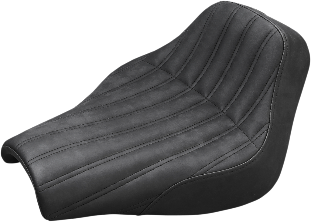 SADDLEMEN Knuckle Renegade™ Solo Seat - Black - FX '18-'23 818-30-0023 — image 1
