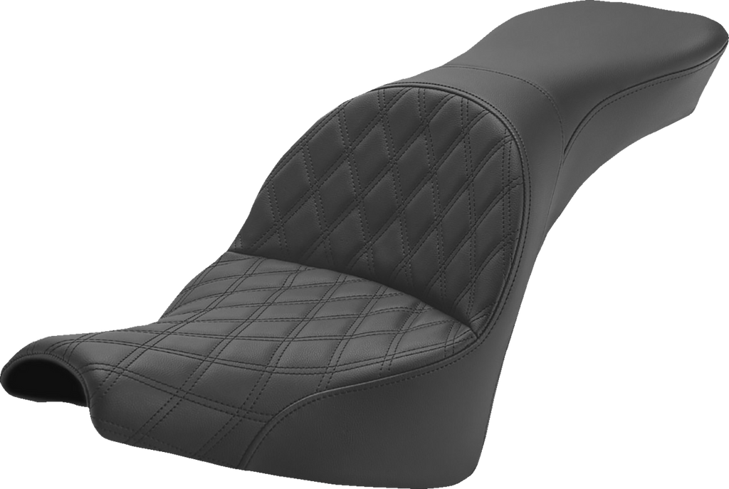 SADDLEMEN Explorer Seat - Lattice Stitched - FXBB/FXST '18-'24 818-30-029LS — image 1
