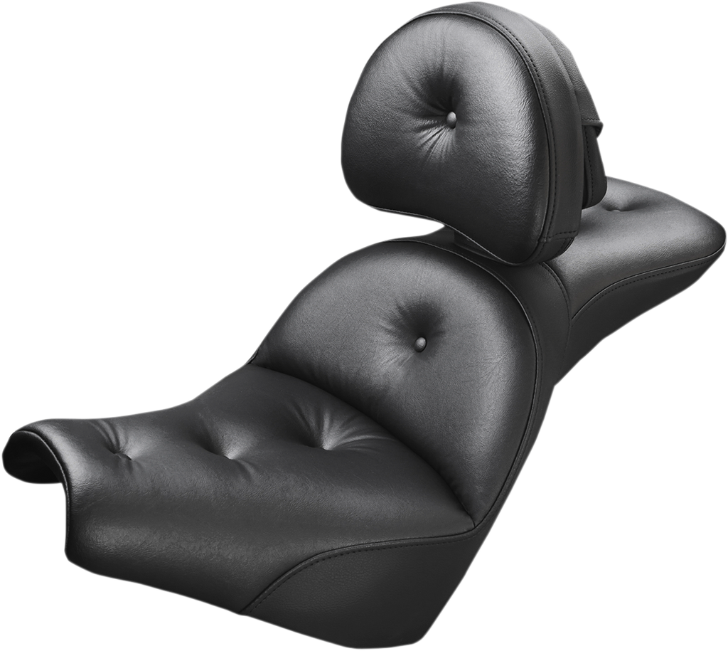 SADDLEMEN Explorer RoadSofa™ Seat - with Backrest - FXBB/FXST '18-'23 818-30-030RS — image 1