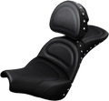 SADDLEMEN Explorer Special Seat - Studded - w/ Backrest - FXBB/FXST '18-'24 818-30-040 — image 1