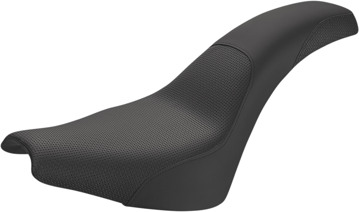 SADDLEMEN Profiler™ Basketweave Seat - Black - FXBB/FXST '18-'24 818-30-147 — image 1