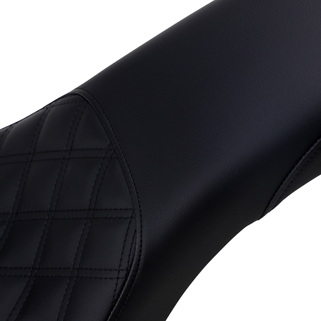 SADDLEMEN Profiler Seat - Front Lattice/Rear Smooth - Black - FX '18-'24 818-30-149 — image 2