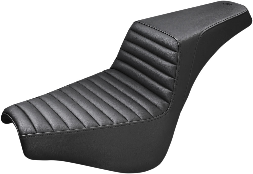 SADDLEMEN Step-Up Seat - Front Tuck-n-Roll - Black - FX '18-'25 818-30-171 — image 1