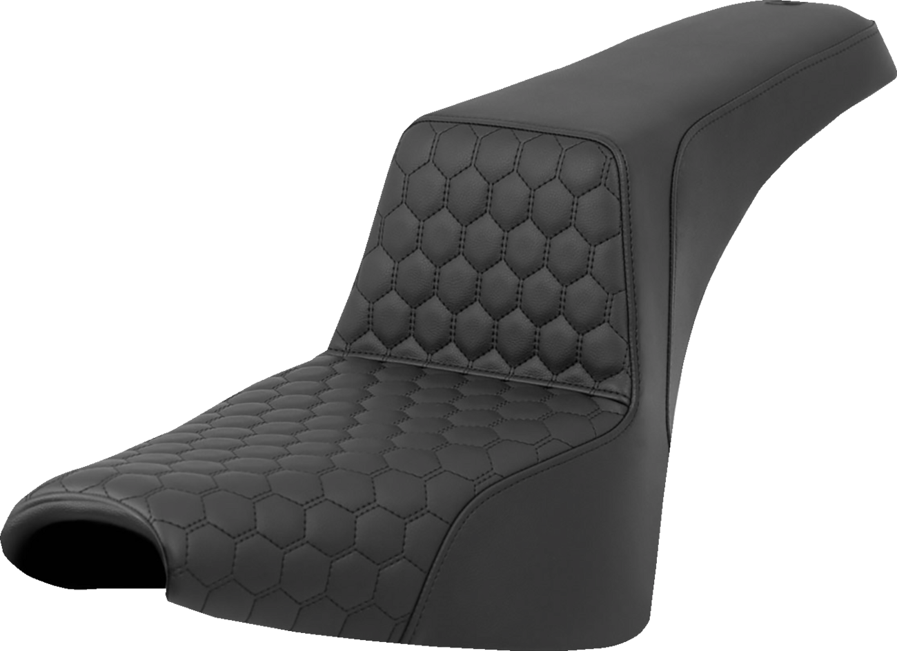 SADDLEMEN Step-Up Seat - Honeycomb - FXBB/FXST '18-'24 818-30-177 — image 1