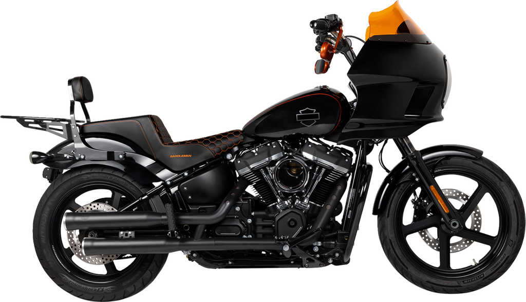 SADDLEMEN Step-Up Seat - Honeycomb - FXBB/FXST '18-'24 818-30-177 — image 2