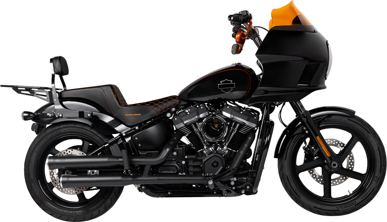 SADDLEMEN Step-Up Seat - Honeycomb - FXBB/FXST '18-'24 818-30-177 — image 2