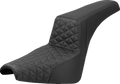 SADDLEMEN Step-Up Seat - Tri-Gripper - Black - FXBB/FXST '18-'25 818-30-179 — image 1