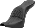 SADDLEMEN Roadsofa™ Seat - Lattice Stitch - without Backrest - FXBB/FXST '18-'24 818-30-182 — image 1