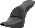 SADDLEMEN Roadsofa™ Seat - without Backrest - Black/Black Stitching - FXBB/FXST '18-'24 818-30-187 — image 1