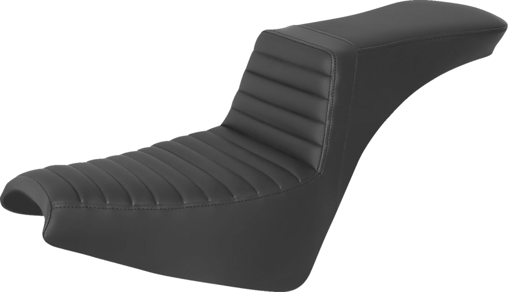 SADDLEMEN Step-Up Seat - Front Tuck-n-Roll - Black 818-30-191 — image 1