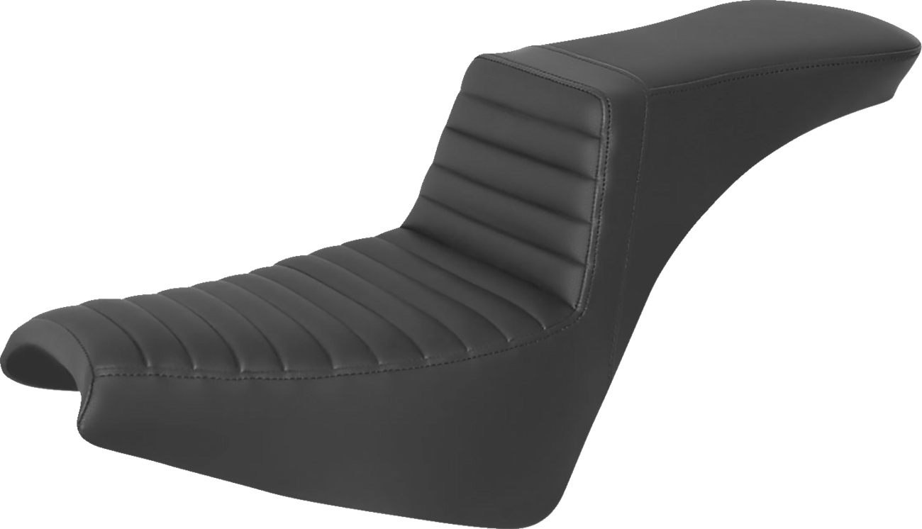 SADDLEMEN Step-Up Seat - Front Tuck-n-Roll - Black 818-30-191 — image 1