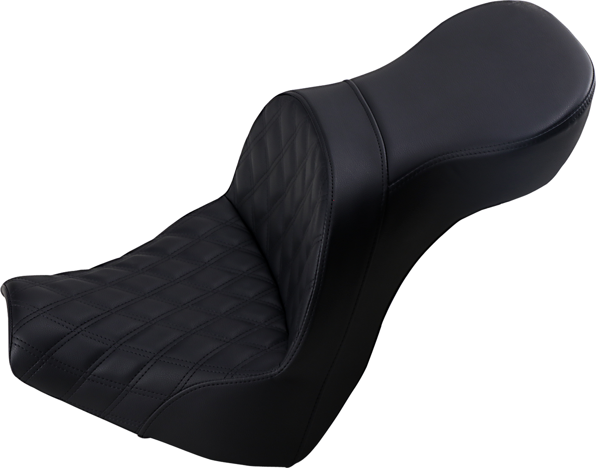 SADDLEMEN Explorer Seat - Lattice Stitch - FXBR/S '18-'20 818-31-029LS — image 1