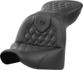 SADDLEMEN Roadsofa™ Seat - without Backrest - Lattice Stitch - FXBR/S '18-'20 818-31-182 — image 1