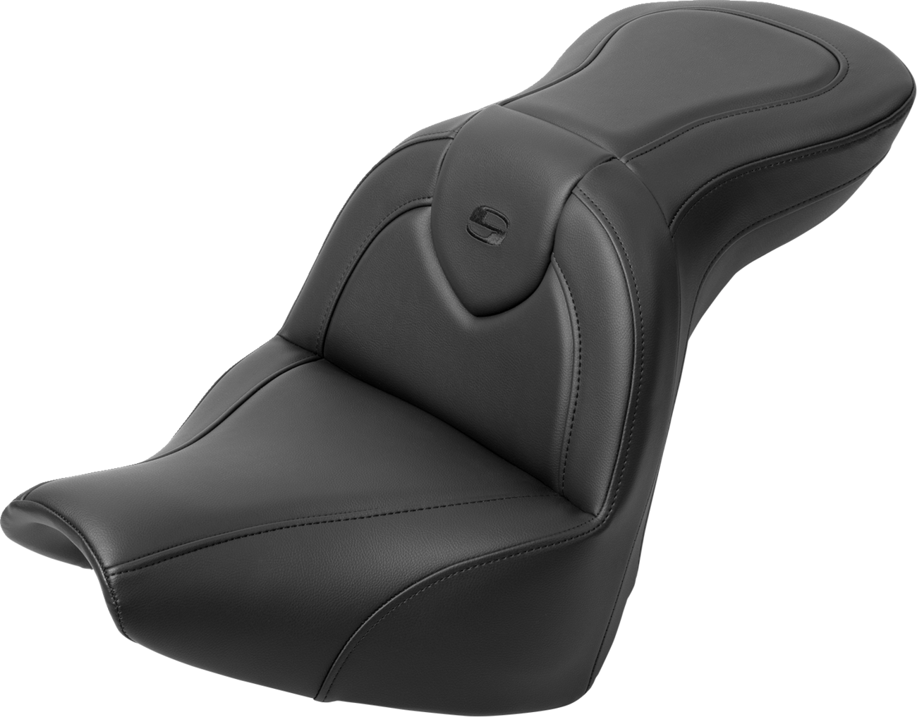 SADDLEMEN RoadSofa™ Seat - without Backrest - Black Stitch - FXBR/S '18-'20 818-31-187 — image 1