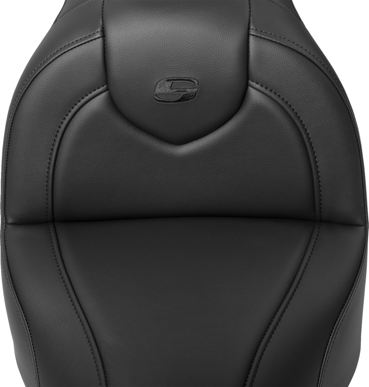SADDLEMEN RoadSofa™ Seat - with Backrest - Black Stitch - FXBR/S '18-'20 818-31-187BR — image 5