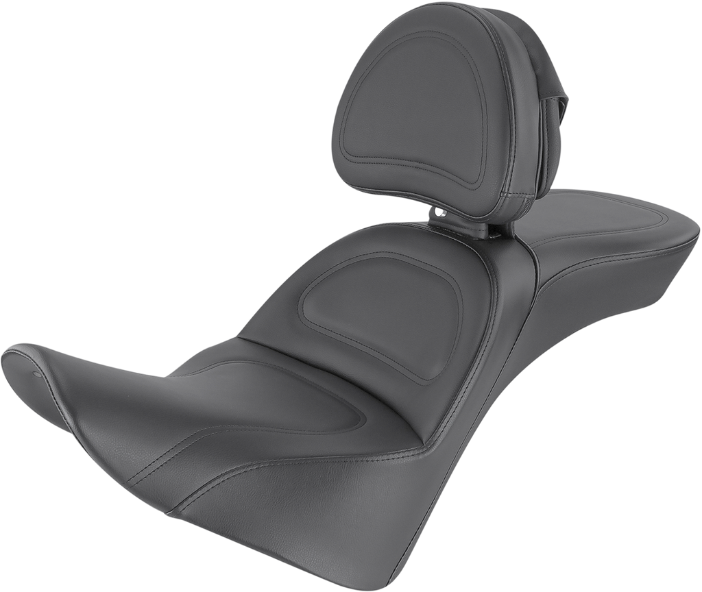 SADDLEMEN Explorer Seat - w/ Driver Backrest - FL '18-'22 818-33-030 — image 1