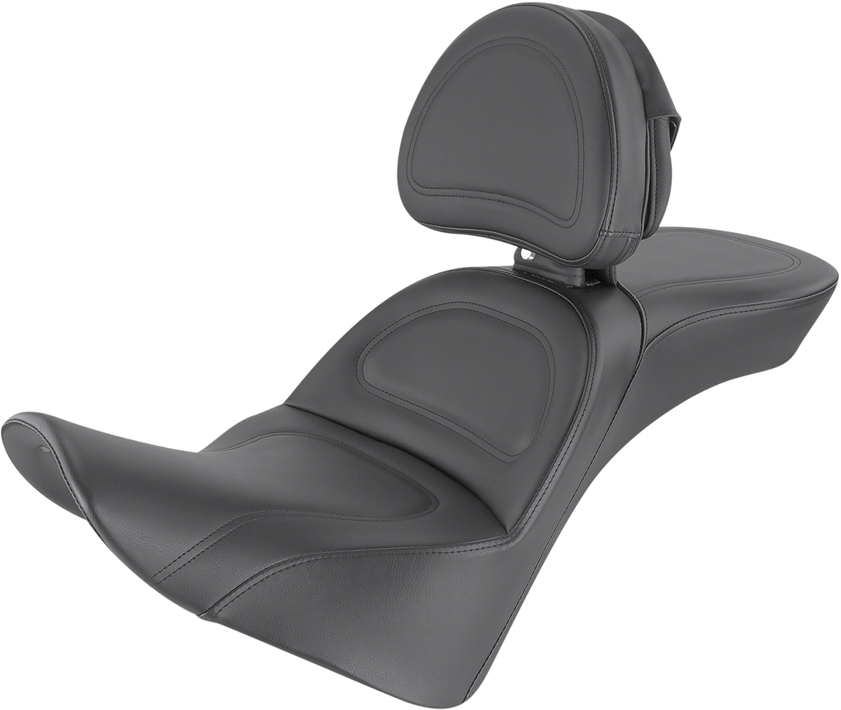 SADDLEMEN Explorer Seat - w/ Driver Backrest - FL '18-'22 818-33-030 — image 1