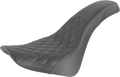 SADDLEMEN Profiler Seat - Front Lattice/Rear Smooth - Black - FL '18-'24 818-33-149 — image 1