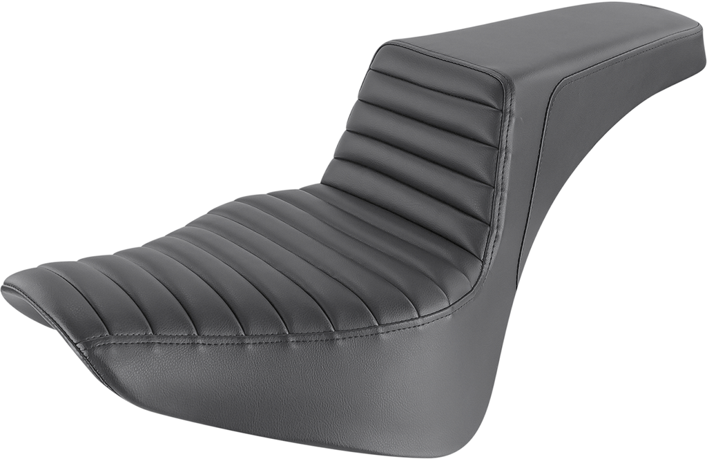 SADDLEMEN Step-Up Seat - Front Tuck-n-Roll - Black 818-33-171 — image 1