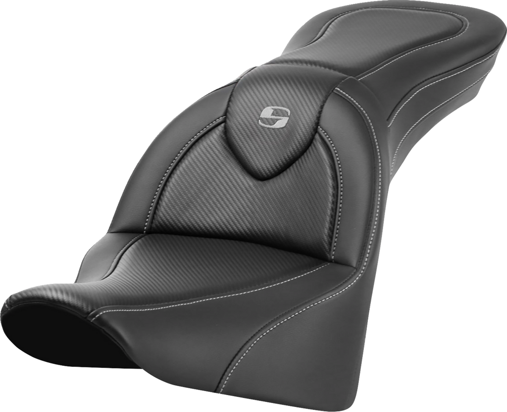 SADDLEMEN Roadsofa™ Carbon Fiber Seat - Without Backrest - FL '18-'24 818-33-185 — image 1