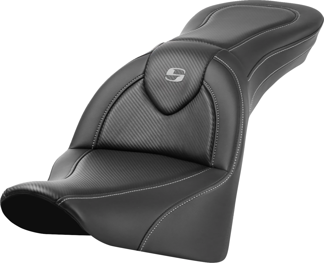 SADDLEMEN Roadsofa™ Carbon Fiber Seat - Without Backrest - FL '18-'24 818-33-185 — image 1