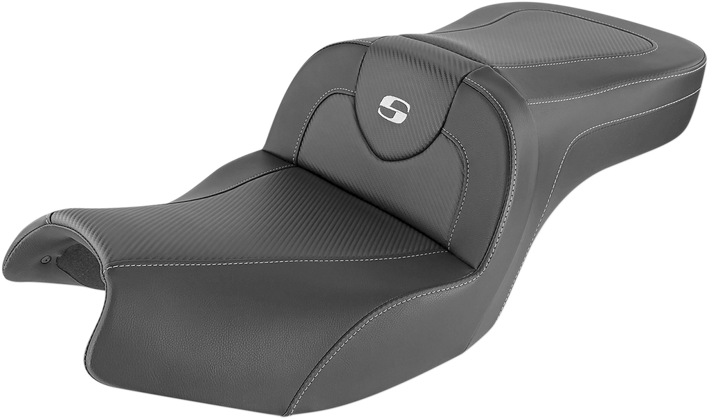 SADDLEMEN Roadsofa™ Carbon Fiber Seat - Without Backrest - FL '18-'24 818-33-185 — image 2