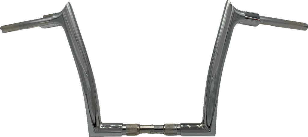 FAT BAGGERS INC. 1-1/2" EZ Install Pointed Top Handlebar - 12" - Chrome 818012 — image 1