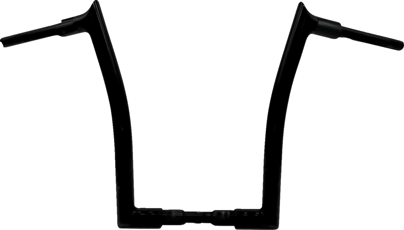 FAT BAGGERS INC. 1-1/2" EZ Install Pointed Top Handlebar - 16" - Black 818016-B — image 1