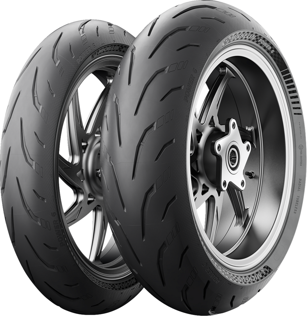 MICHELIN Tire - Power 6 - Front - 120/70ZR17 - (58W) 82063 — image 15