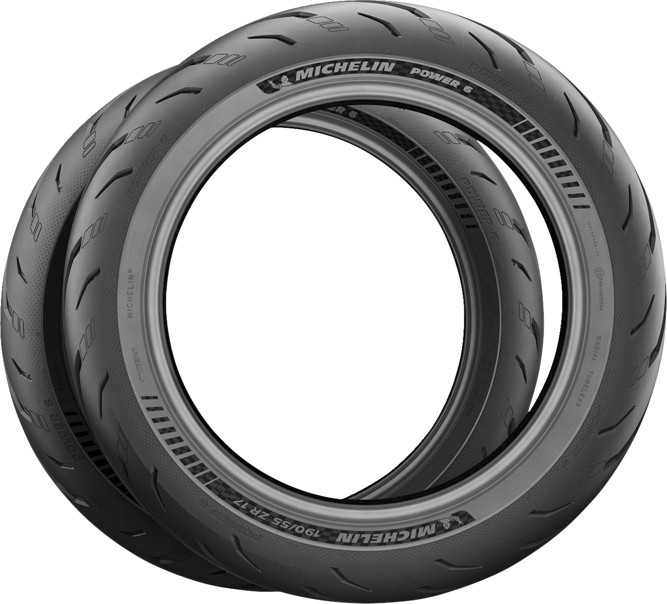 MICHELIN Tire - Power 6 - Front - 120/70ZR17 - (58W) 82063 — image 8
