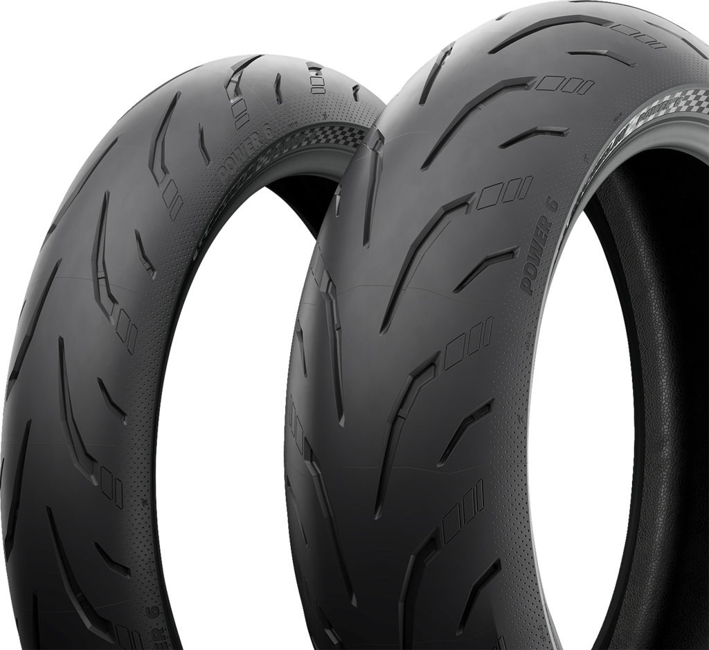 MICHELIN Tire - Power 6 - Front - 120/70ZR17 - (58W) 82063 — image 9