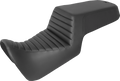 SADDLEMEN Step-Up Seat - Front Tuck-n-Roll/Rear Smooth - Black 821-34-171 — image 1