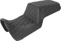 SADDLEMEN Step-Up Seat - Full Lattice Stitch - Black - Pan America '21-'24 821-34-175 — image 1
