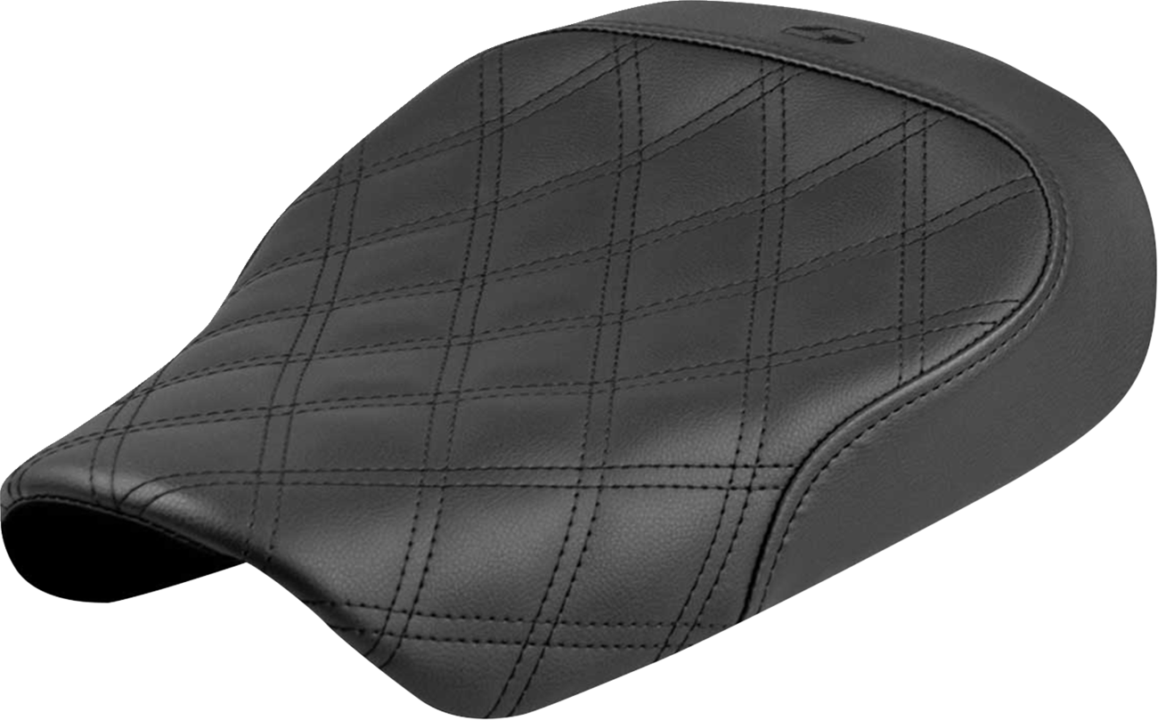 SADDLEMEN Solo Seat - Lattice Stitch - Sportster S '21-'25 821-36-002LS — image 1
