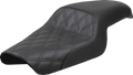 SADDLEMEN Profiler™ Seat - XL - Lattice Stitch - Black - Sportster S '21-'25 821-36-149 — image 1