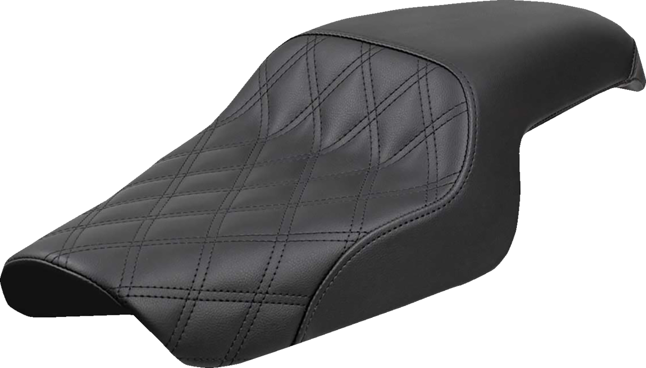 SADDLEMEN Profiler™ Seat - XL - Lattice Stitch - Black - Sportster S '21-'25 821-36-149 — image 1
