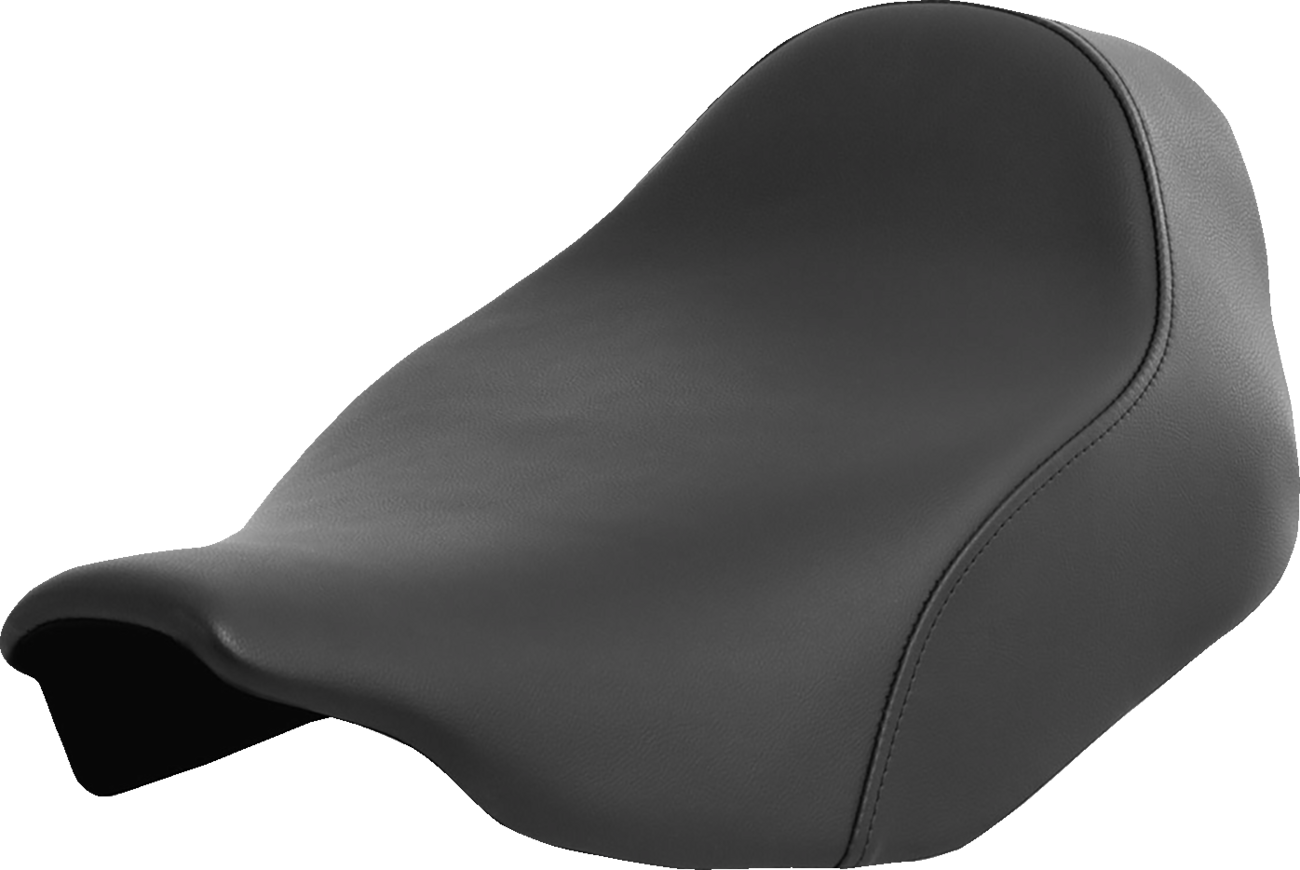 SADDLEMEN Renegade™ Solo Seat - Black - Plain - FLT/FLH '23-'24 823-07-002 — image 1