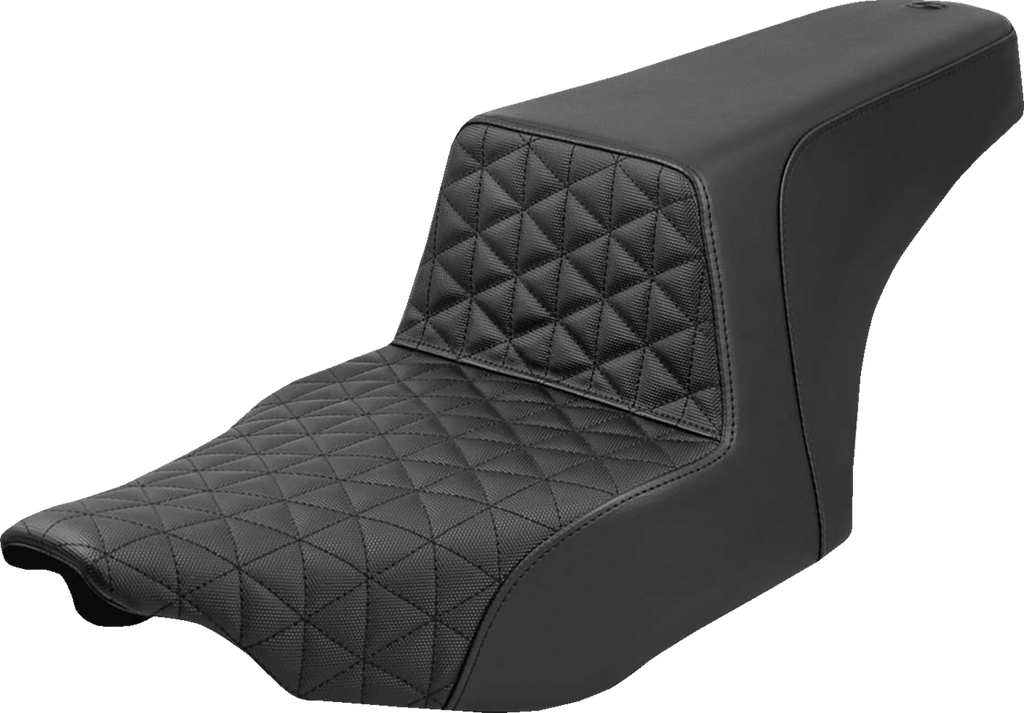 SADDLEMEN Step-Up Seat - Tri-Gripper - Black - FLH/FLT '23-'25 823-07-179 — image 1