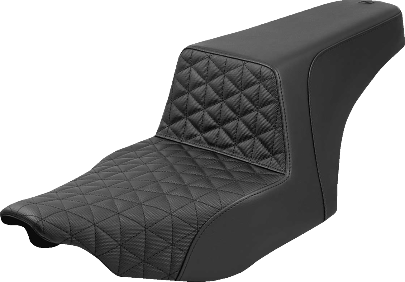SADDLEMEN Step-Up Seat - Tri-Gripper - Black - FLH/FLT '23-'25 823-07-179 — image 1
