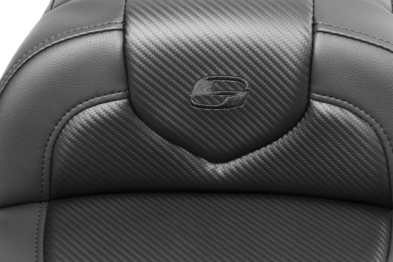 SADDLEMEN RoadSofa™ Seat - Carbon Fiber - without Backrest - FLTR/FLHX '23-'24 823-07-18500 — image 3
