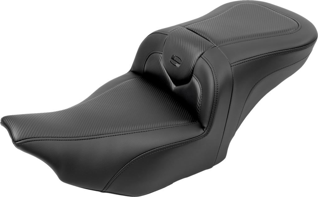 SADDLEMEN RoadSofa™ Seat - Carbon Fiber - with Backrest - FLTR/FLHX '23-'24 823-07-185B0 — image 2