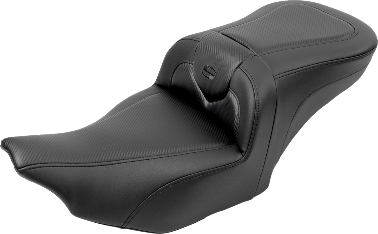 SADDLEMEN RoadSofa™ Seat - Carbon Fiber - with Backrest - FLTR/FLHX '23-'24 823-07-185B0 — image 2