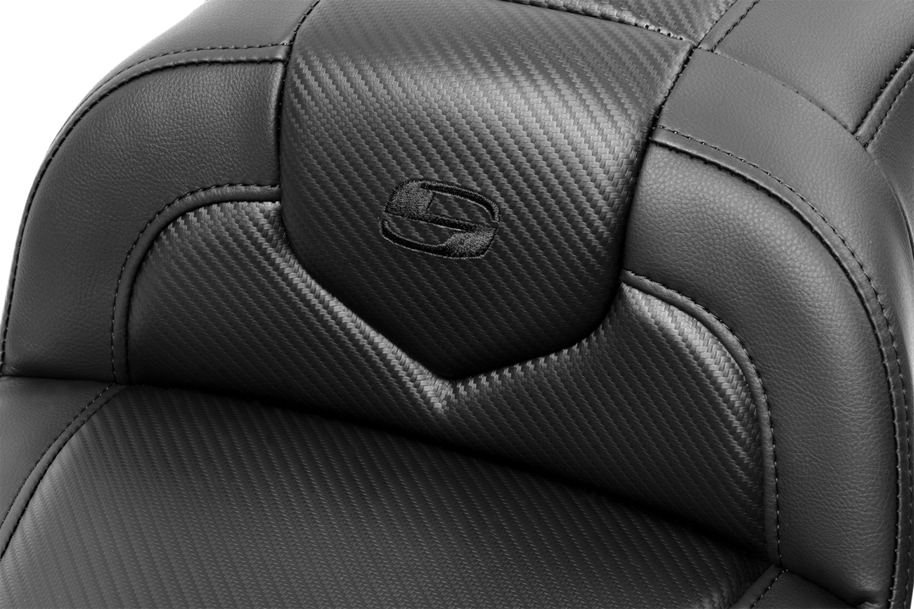 SADDLEMEN RoadSofa™ Seat - Carbon Fiber - with Backrest - FLTR/FLHX '23-'24 823-07-185B0 — image 3
