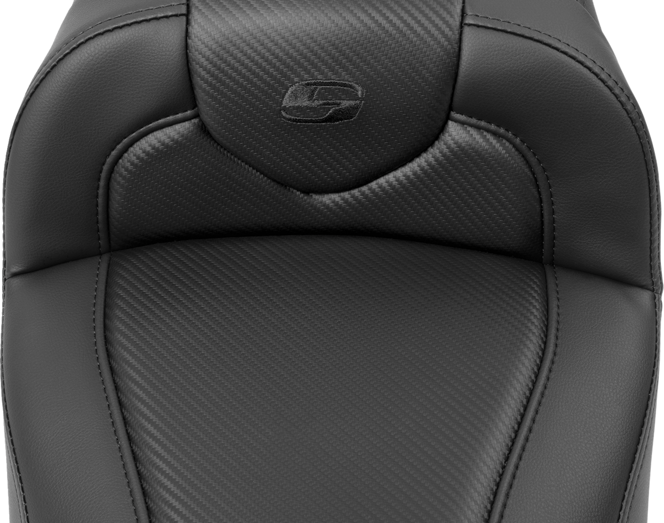 SADDLEMEN Roadsofa™ Extended Reach Seat - with Backrest - Carbon Fiber - FLTR/FLHX '23-'24 823-07-186B0 — image 7
