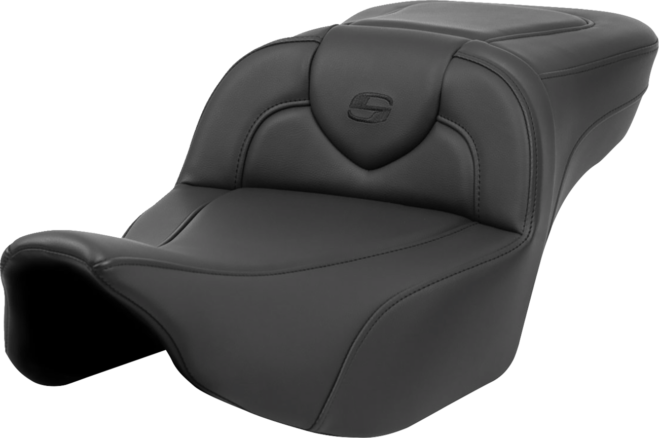 SADDLEMEN Roadsofa™ Extended Reach Seat - Black Stitch - without Backrest - FL '23-'24 823-07-188 — image 1