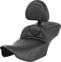 SADDLEMEN Roadsofa™ Extended Reach Seat - with Backrest - Tuck-n-Roll - FLTR/FLHX '23-'24 823-07-203B0 — image 1